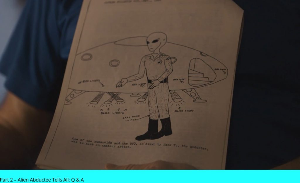 UFO, das Steve Boucher bei der Entführung seiner Rock-Band sah