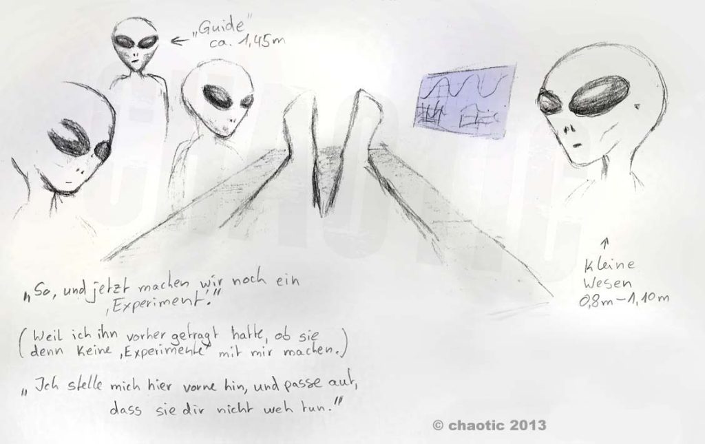 Untersuchung auf dem Tisch