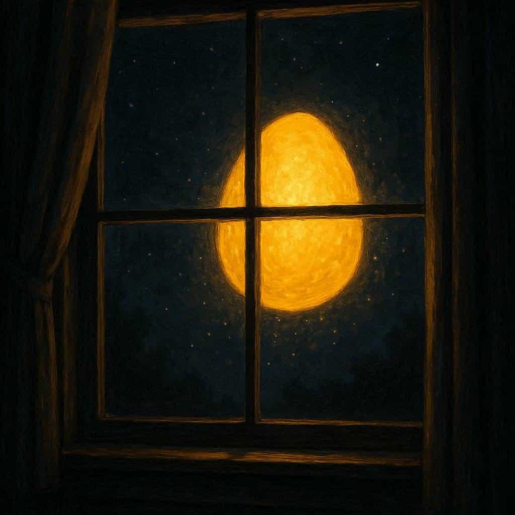 Goldenes, eiförmiges Flugobjekt, das Denise Stoner in ihrer Kindheit sah