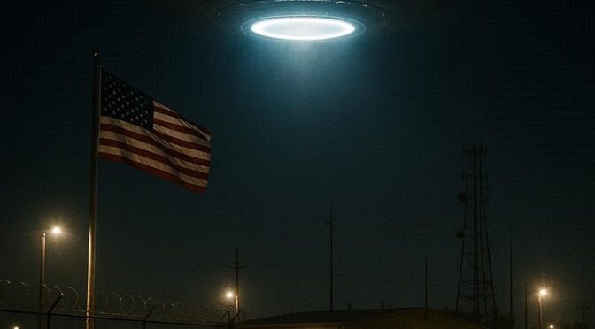 Ufo über Militärbasis